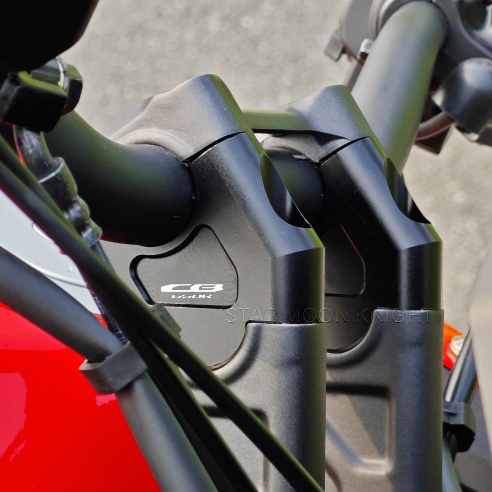 For Honda CB650R CB 650R CB 650 R 2019-2025 Handlebar Riser Clamp Adapter Handle Bar Height Lift Mount Motorcycle Accessories