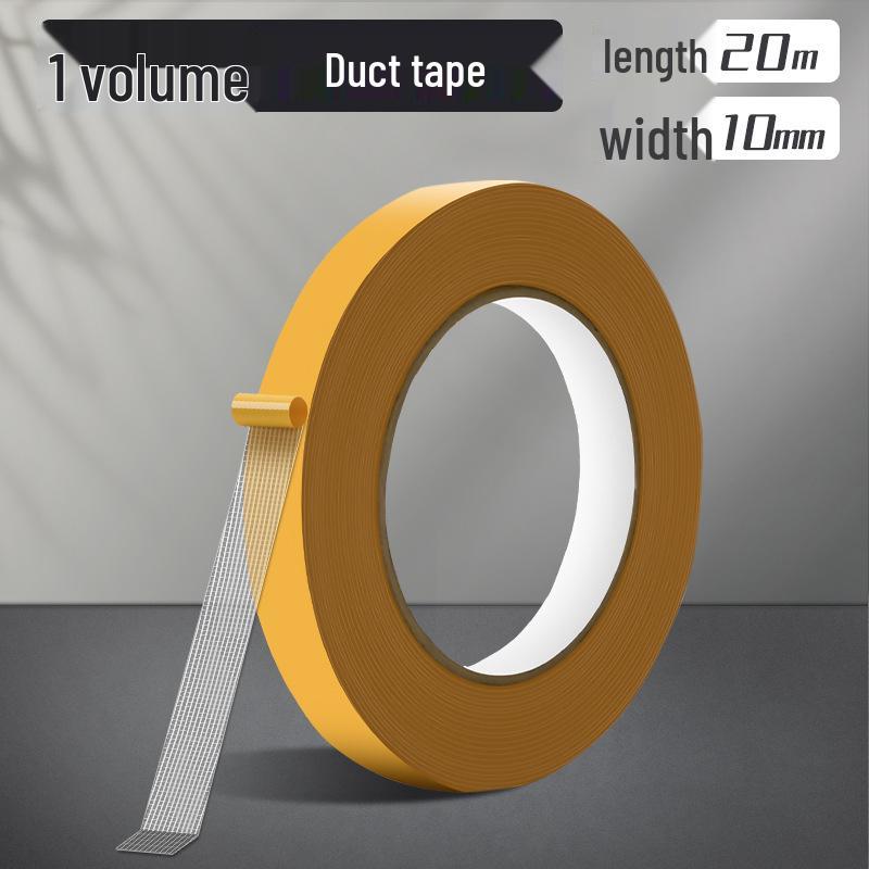 Сетка Двусторонняя Высоковязкая Тканевая Лента - Прозрачная, Без Остатка, Водонепроницаемая, Клейкая Наклейка для Ковров