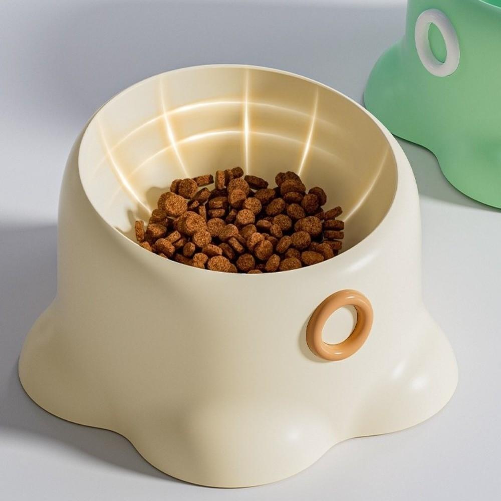 Anti-Tip Dog Food Bowl Elevated Design Cat Water Bowl Neck Protector Cat Bowls  Pet Drinking