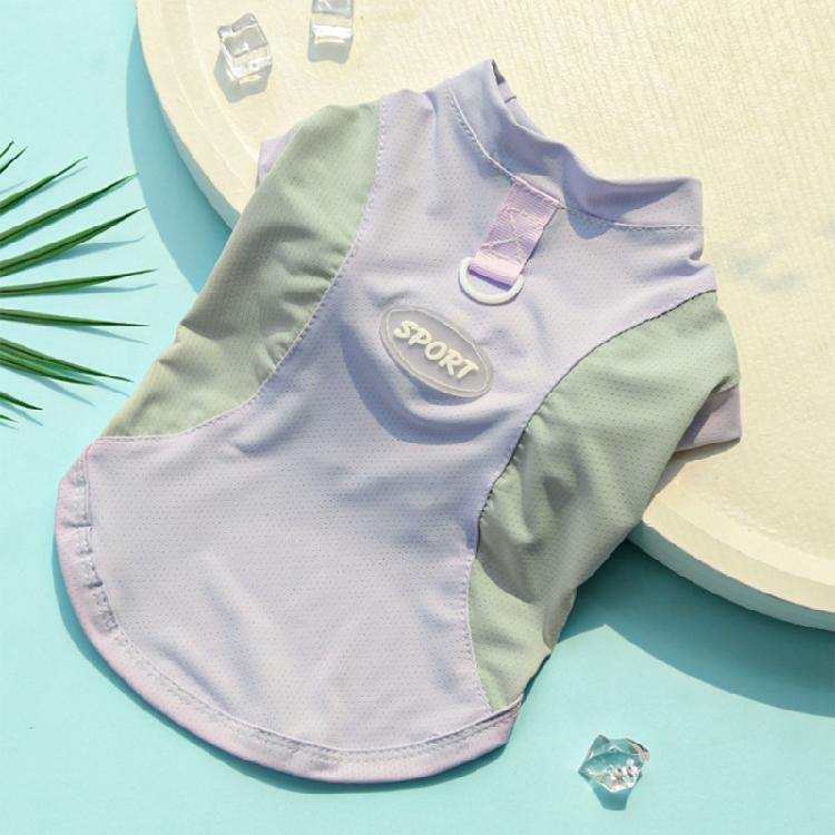 Cooling Pet Vest For Dog Cats Breathable Polyester Loose Fit Pet Clothing for Pet Outdoor Activity All Breeds Wear