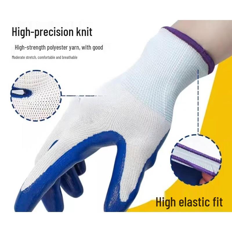 Anbikang 0761 Latex Rubber Work Gloves