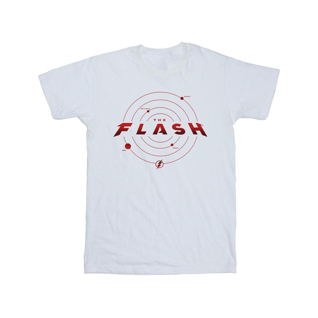 DC Comics Mens The Flash Multiverse Rings T-Shirt