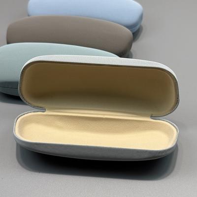 Pu Hard Eyeglass Case Scratch-Resistant Portable Eyeglasses Case Waterproof Eyewear Case Minimalist Reading Glasses Storage Box