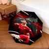 1 PC Automatic Folding Umbrella - CR7 Pattern, Portable & Foldable Design with 8 Ribs, Christmas Birthday Gifts