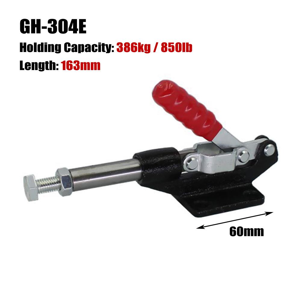 227kg-680kg Quick Release Toggle Clamp Push Pull Type Toggle Clamp Quick Release Fixed Clamping 304C 305E Woodworking Clip