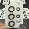 1Set Metal Camera Lens Ring Protector For Samsung Galaxy S26 S25 S24 S23 Ultra Plus Transparent Tempered Glass Rear Lens Cover