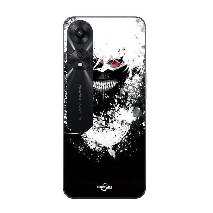 Coque de téléphone - MANIACASE - Oppo A78 5G - Tokyo Ghoul - Silicone TPU - Souple