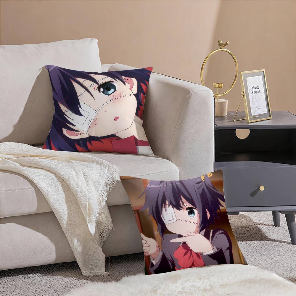 Anime L-Love Chunibyo & Other Delusions-MT Pillow Case Printing Pillowcase Living Room Sofa Cushion Cover Bedroom Room Decor