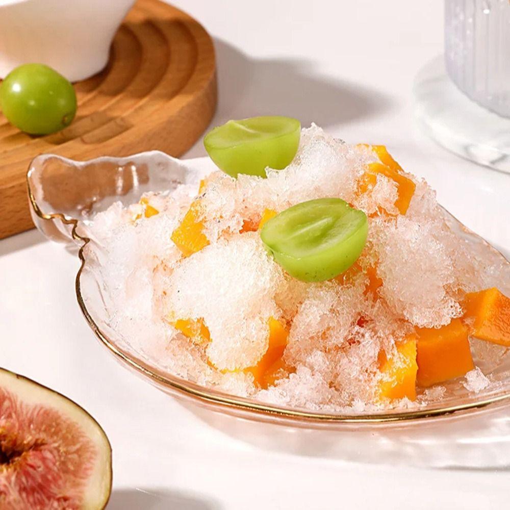 Fast Ice Crushing Ice Crusher Multifunctional Manual Ice Shavers DIY Removable Slushie Maker Machine Kitchen Supplies
