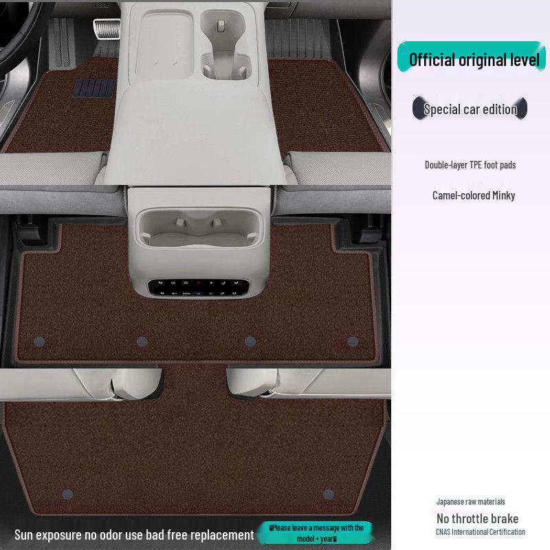 Honda CR-V TPE Floor Mats - Custom Fit for 26 Models with Thickened Carpet