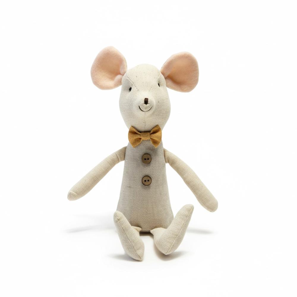 Cute stuffed animals mouse dolls family dollhouse mini plush christmas birthday gifts Little Mouse Plush dolls