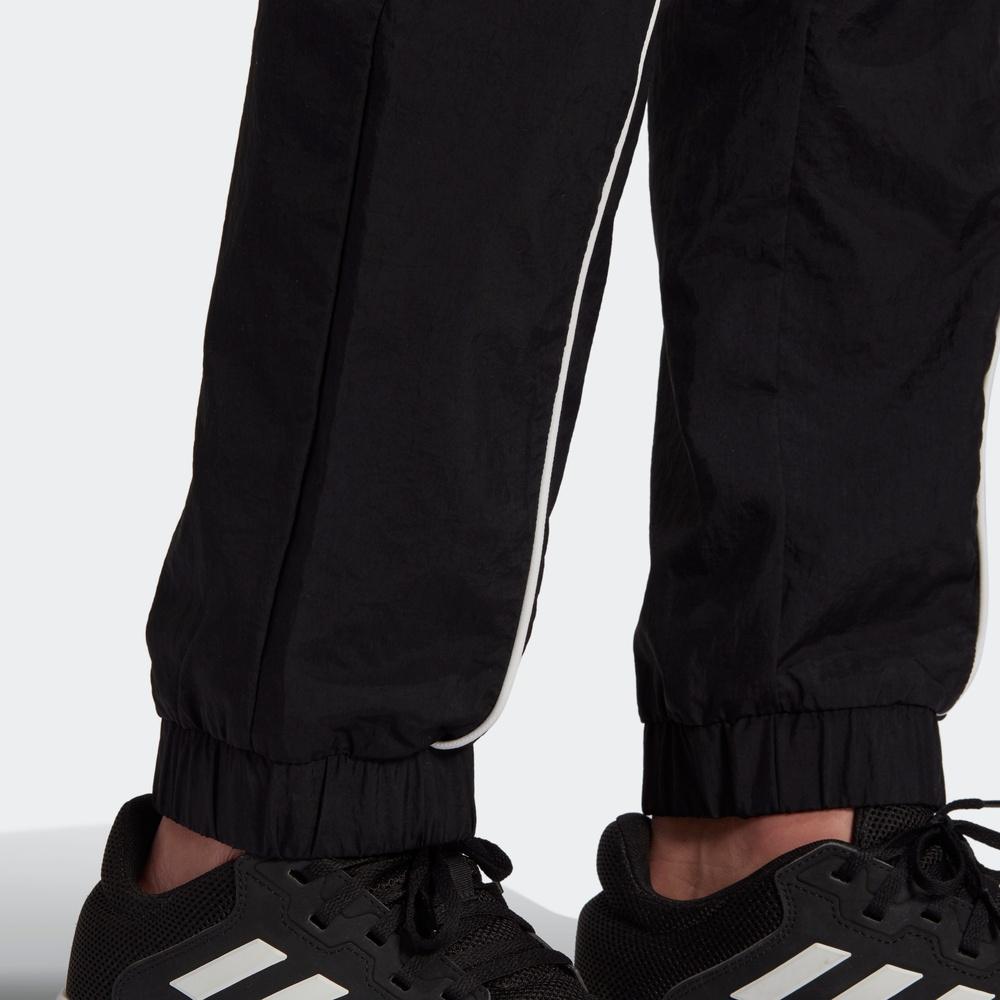 Adidas Favorites Logo Print Running Joggers Unisex Bottoms Black GK9481