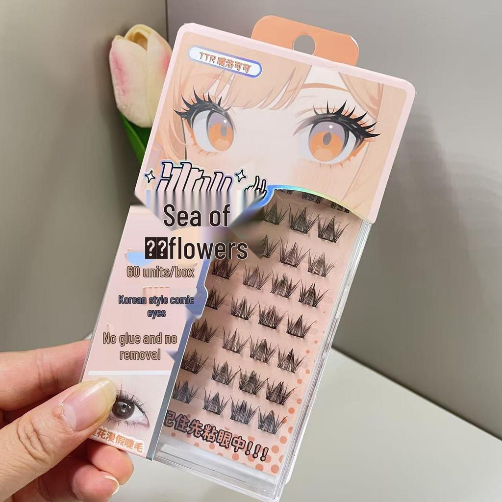 TTR Lash Rococo Glue-Free Natural False Eyelashes for Beginners