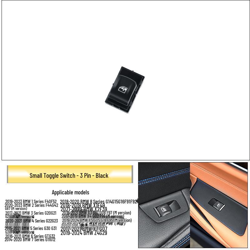 

Аксессуары-кнопки переключателя стеклоподъемника для BMW 5 серии и 7 серии G30 G38