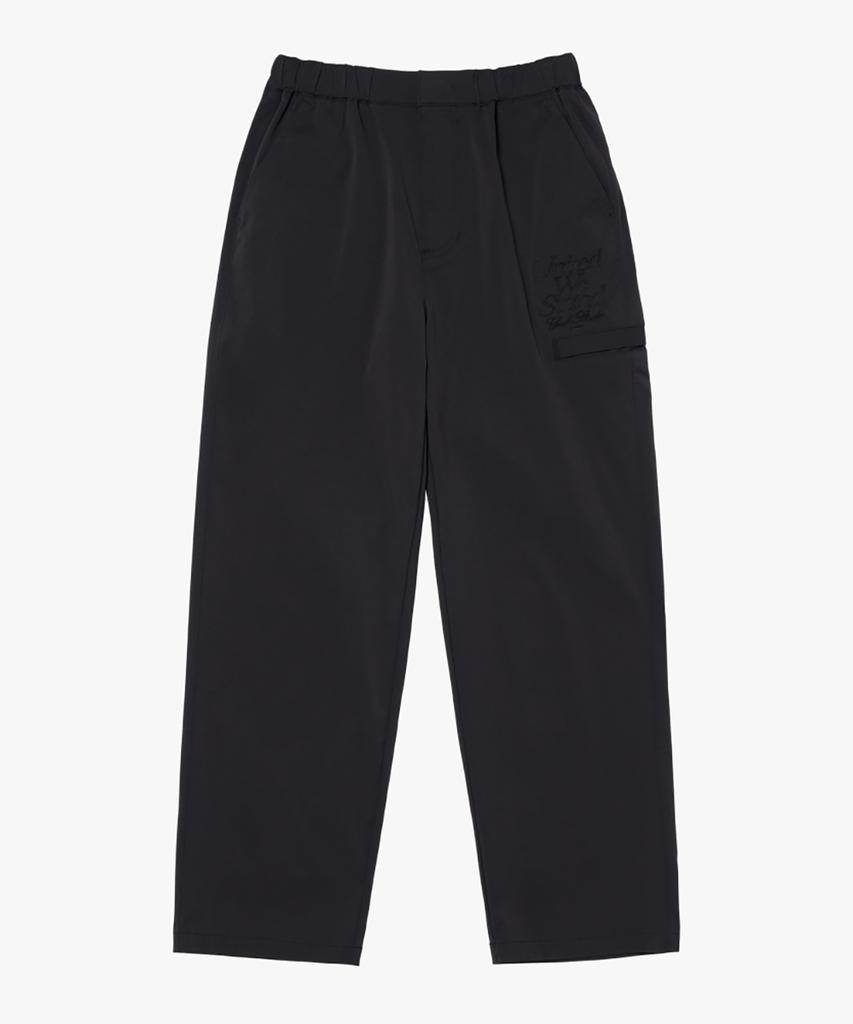 GOALSTUDIO Basic Chino Pants-Black