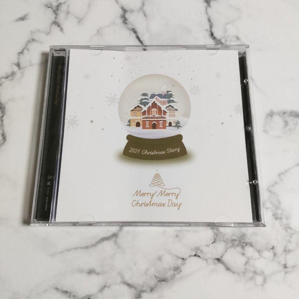 [USED] Seo In Guk Kim Tae Hee CD "2021 Christmas Story" Used