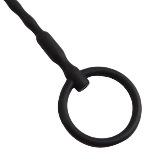Urethral Tube Rod Hollow Convenient Silicone Urethral Dilator Stimulation Stopper for Adult Men