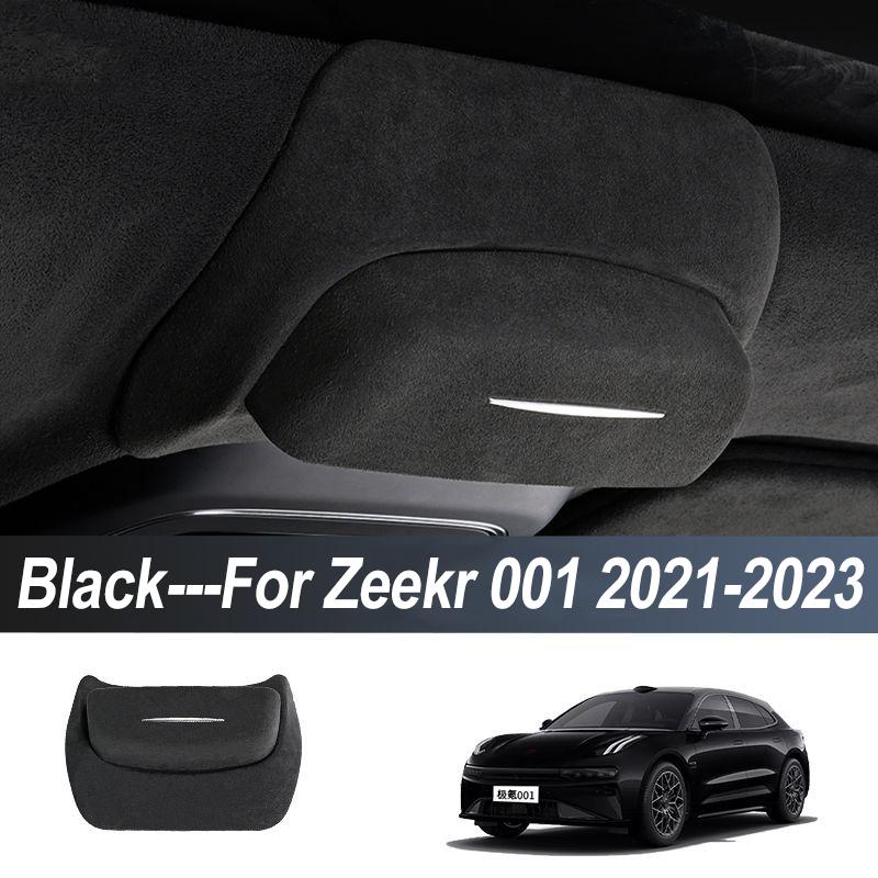 For Zeekr 001 -2025 Car Sunglasses Holder Box Case Sunglasses Clip Organizer Car Interior Modification Easy tallation Black 2021-2023