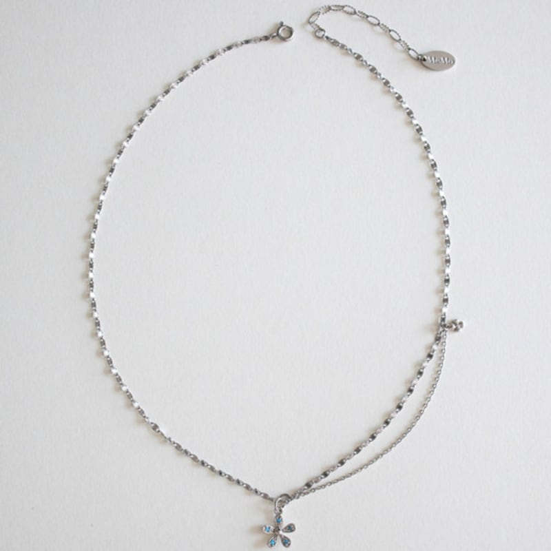 MERRYMOTIVE Native Flower Motif Chain Necklace