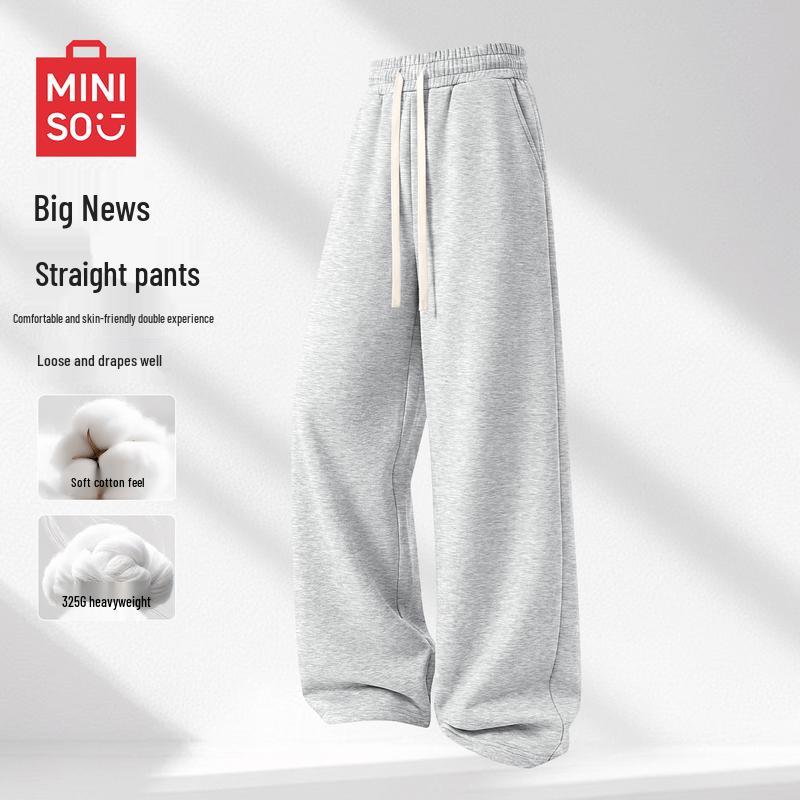 MINISO Men's Straight-Leg Casual Pants