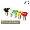 1/5Pcs 1/4Inch Quick Connect Garden Cleaning High Pressure Car Washer Spray Nozzle 0 15 25 40 Degree Watering Soap Nozzle Tip