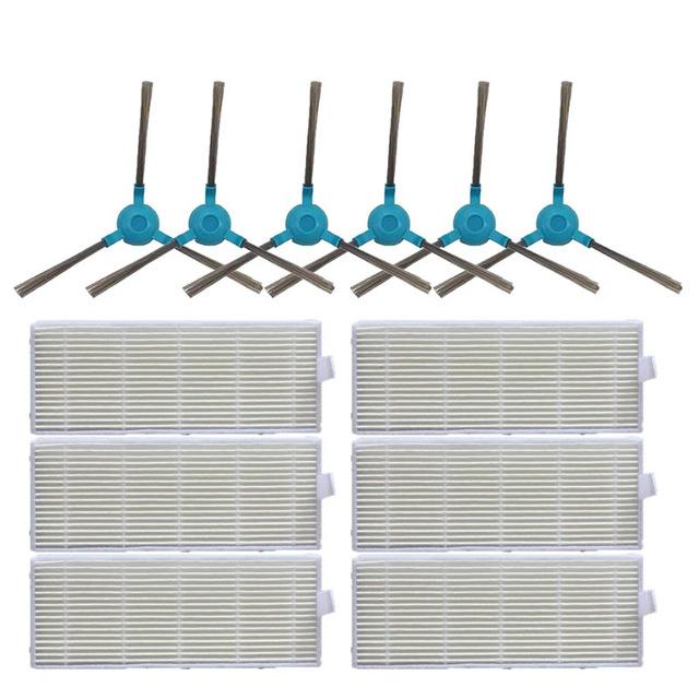 Compatible For Cecotec Conga 1290 / 1390 / 1590 Robot Vacuum Replacement Parts Roller Brush Rag Mop Cloth Hepa Filter