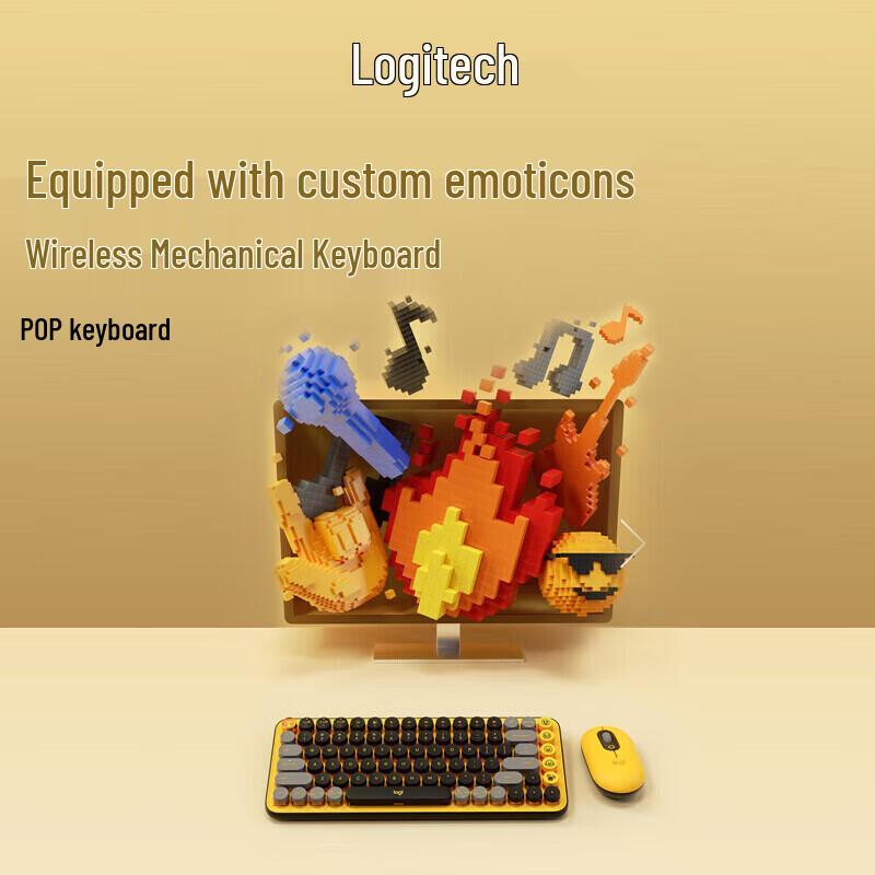 Logitech POP Keys Wireless Mechanical Keyboard