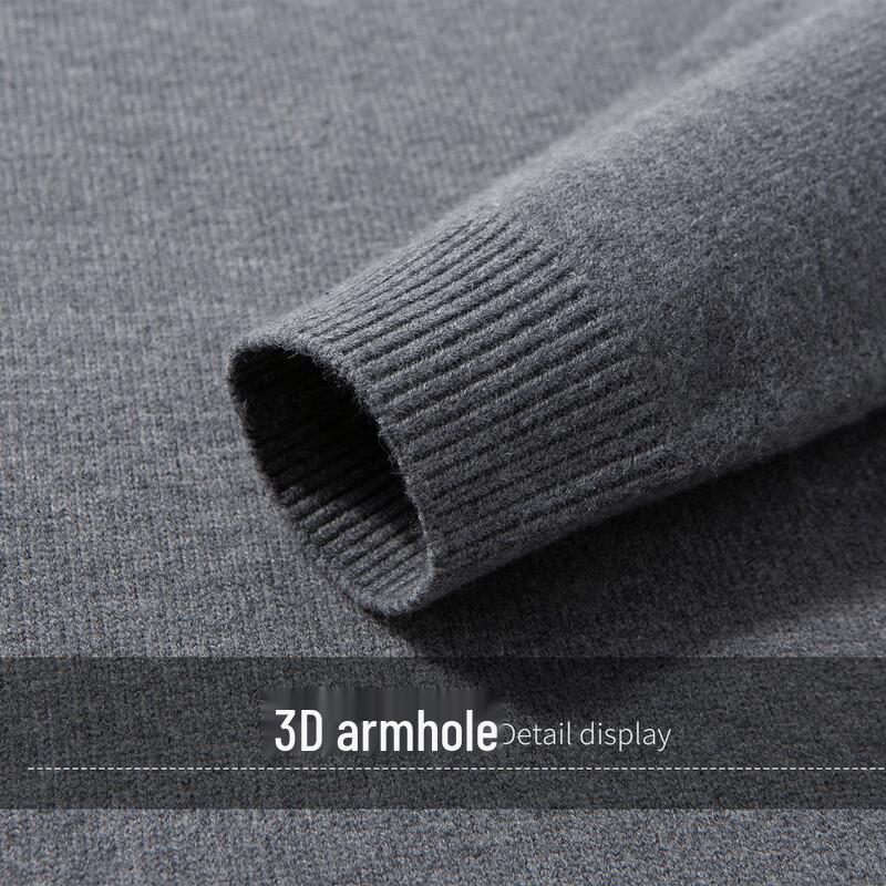 Men's Heavyweight Wool-Blend Thermal Knit Sweater
