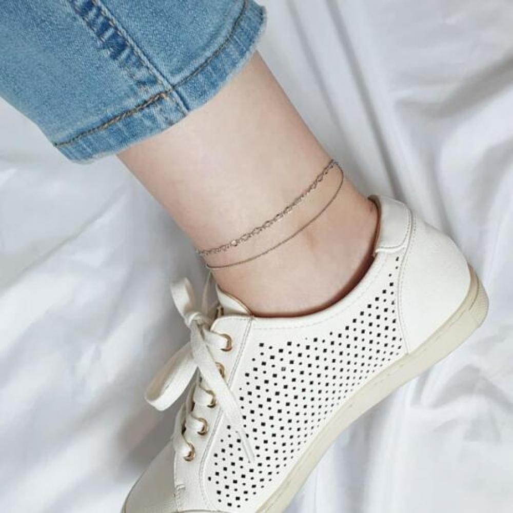 New Arrivals Open Run Women Wisker Anklet Gold Silver Accessories