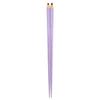 Aoba Chopsticks, Dishwasher Safe, Natural Wood, Colored Pencils, Pretty Purple, 22.5cm