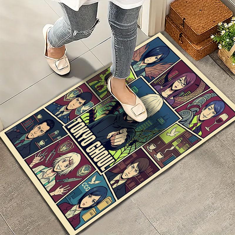 Tokyo Ghoul Carpet Rug For Living Room Bedroom Home Sofa Decoration Kids Play Nonslip Floor Mat