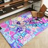 Art C-Colorful c-comics Floor Mat Soft Flannel Floor Mat  Suitable for Entryways, Living Rooms, Bedrooms, and Bathrooms