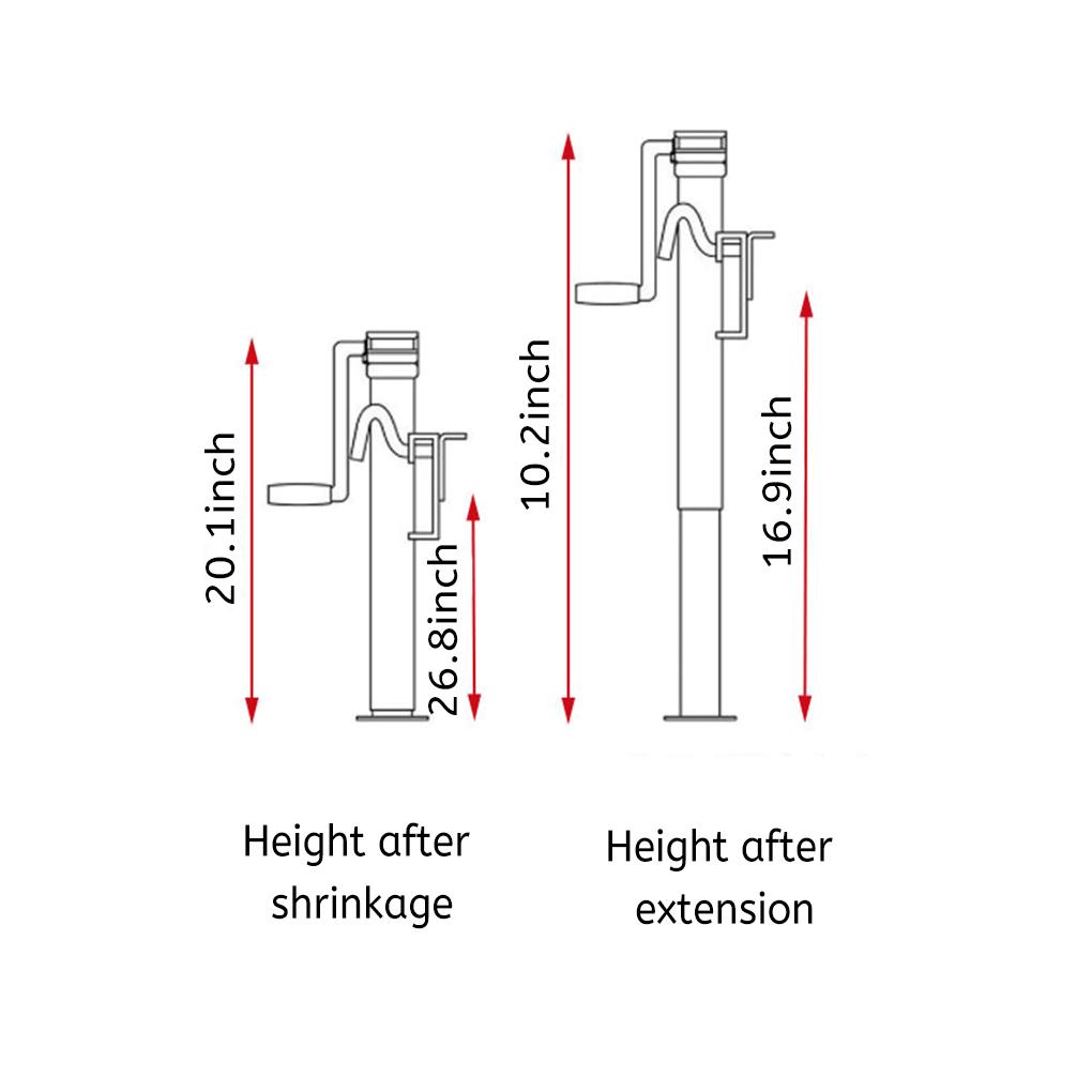 Metalowe podnośniki ręczne do kamperów Przenośne Profesjonalne Wielokrotnego użytku Uniwersalne Wytrzymałe Składane Zamienne Podnośnik samochodowy
