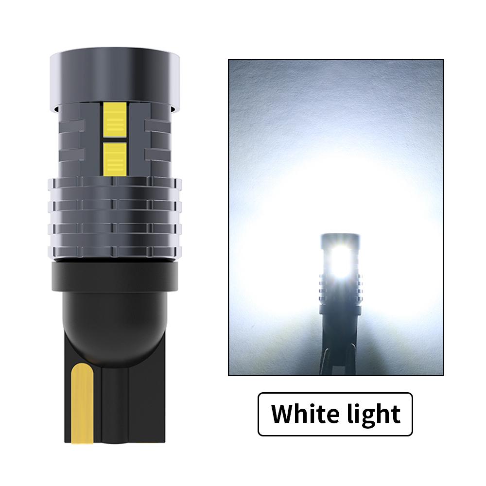 2X T10 W5W CANBUS 3020 Led Bulbs No Error Interior Lights License Plate Lamp Taillight Stop Lamp Clearance Lamp 12V Amber White