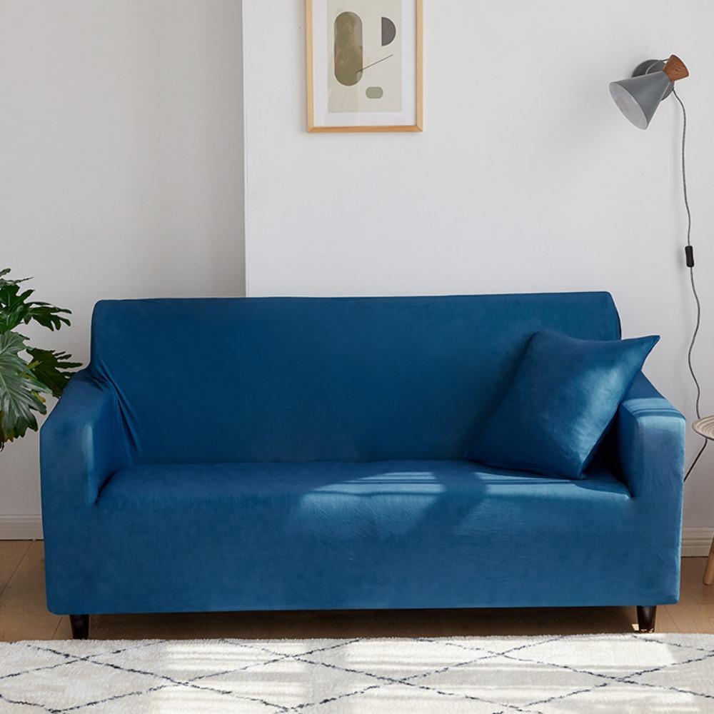 Universal Elastic Couch Cover Full Coverage Slipcouch Sofa Protector Stretchable Washable