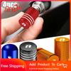2026 Hot Sticker 4pcs Car Styling Wheel Tire Valve Stem Caps Covers Tyre Rim Air Port Stems Cap for Volkswagen VW R Line Rline G