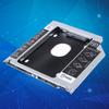 9.5mm Aluminum 2nd Second HDD Caddy SATA 3.0 for MacBook Pro A1278 A1286 A1297 SSD DVD Enclosure Adapter Hard Disk Drive