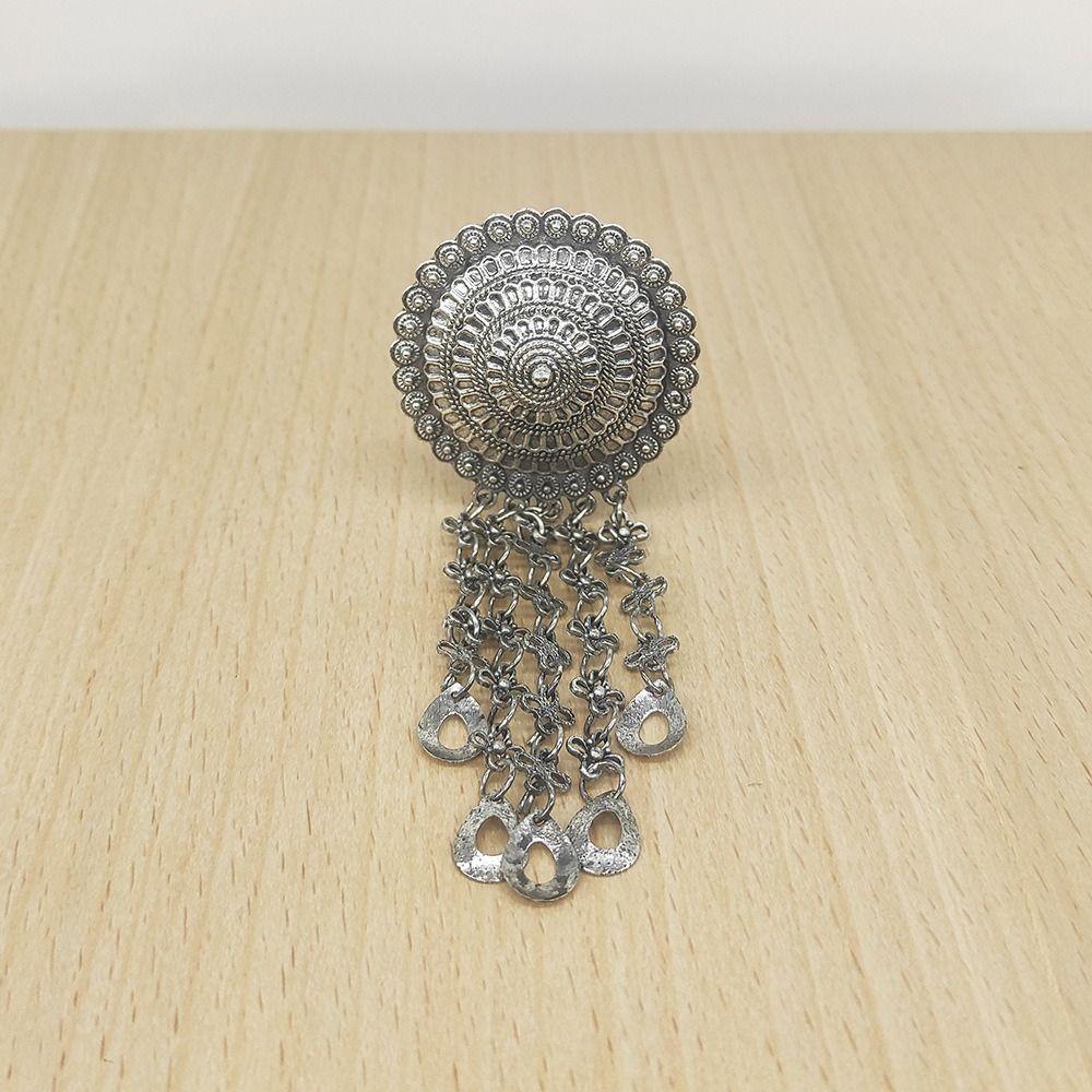 Leaf Metal Hair Sticks Ancient Hanfu Headwear Dai Style Hair Clip Retro Thai Headdress  Women