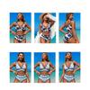 Swimsuit with Edge Bikini, Sports Split Swimsuit for Women, Triangle Swimsuit