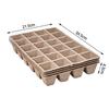 12/24 Grids Cell Nursery Pots for Seedling Starter Tray Biodegradable Pulp Seedling Cup Garden Plant Seedling Germination Tool