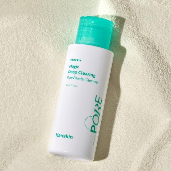 Hanskin Deep Clearing Pore Powder Cleanser Enzyme Face Wash 50g