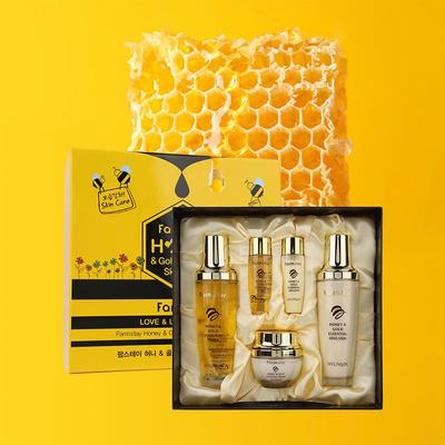 Honey & Gold Essential Toner, Emulsion, Creme SET