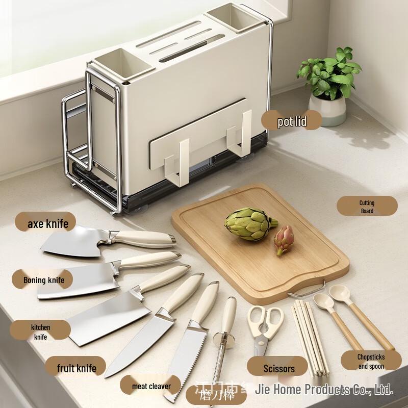 Wielofunkcyjny Stojak do Przechowywania Noży Kuchennych