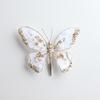 Sparkling Artificial Butterfly Clip Flocking Butterfly Decor  Holiday Tree Decor