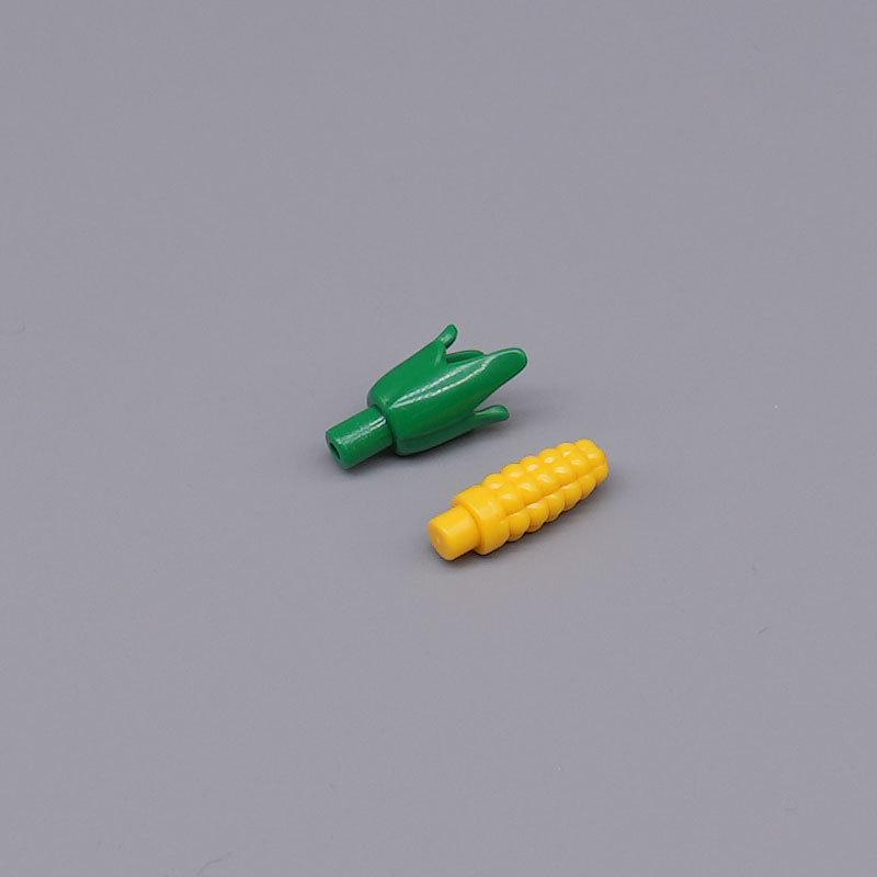 50g Chinese MOC Toy Figure Corn Building Block Set