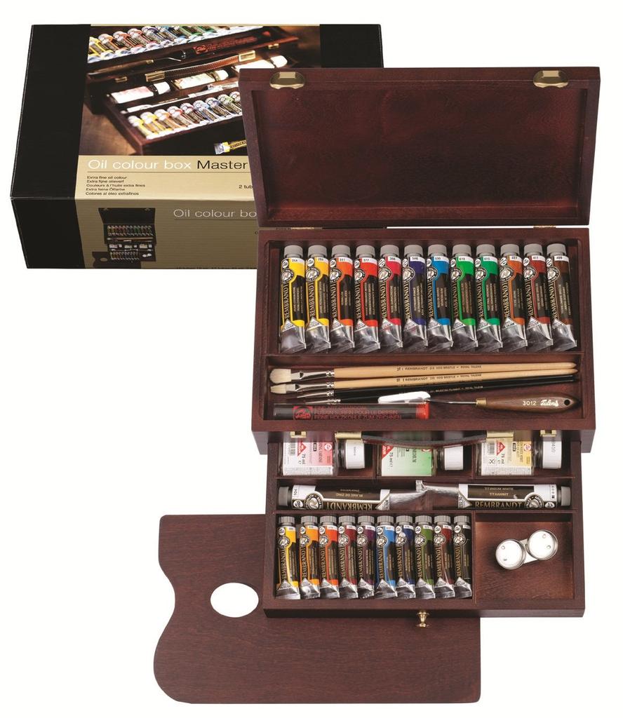 Talence Oil Paint Rembrandt Luxury Box 24 Colors 15ml 40ml T0184-0002 (No. 5) + (No. 9)