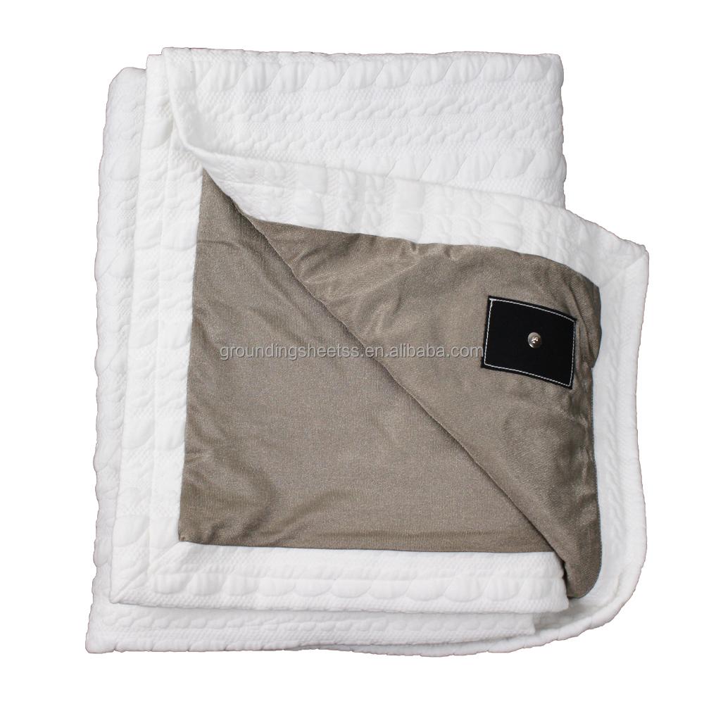 EMF SHIELDING Blanket Emf Blanket Made of 100% Silver Fiber Fabric
