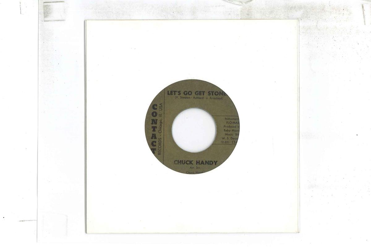 

7inch Record CHUCK HANDY Lets Go Get Stoned Hot Tacos 1348 CONTACT US SoulFunk Used