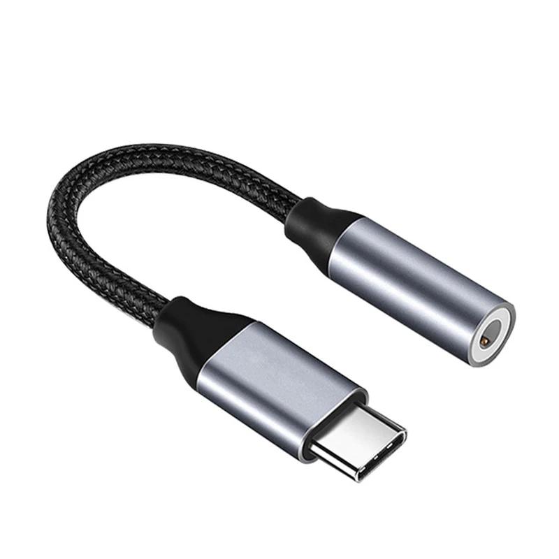 USB Type C To 3.5mm AUX Adapter Cable USB C To 3.5mm Female Headphone Jack Adapter For iPhone 17 16 15 Huawei Xiaomi