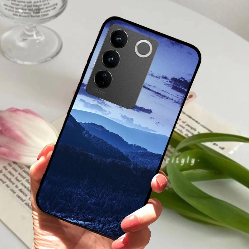 For Vivo V2230 V27 Pro 5G Case Popular Animal Cool Soft Back Protective Cover For Vivo V2237 V27e VivoV27 V 27 E Phone Bag Case